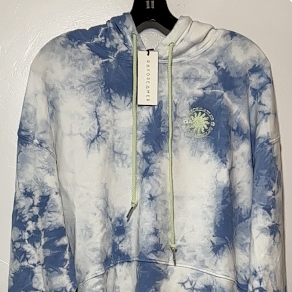 Daydreamer tie dyed pullover hoodie size medium - Picture 4 of 6